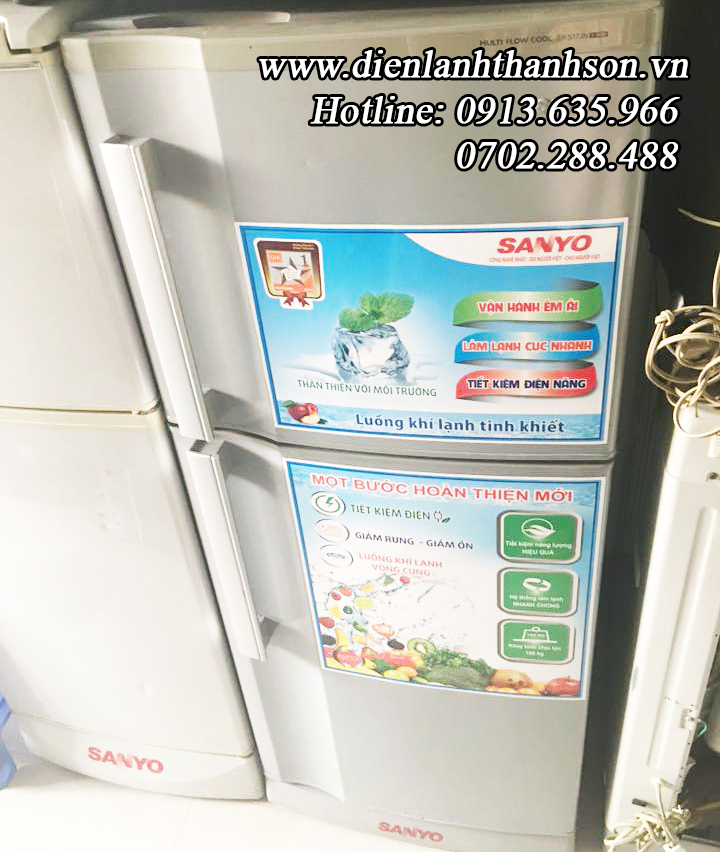 Chuyên bán tủ lạnh cũ - bảo hành dài hạn - giá tốt tại Gò Vấp
