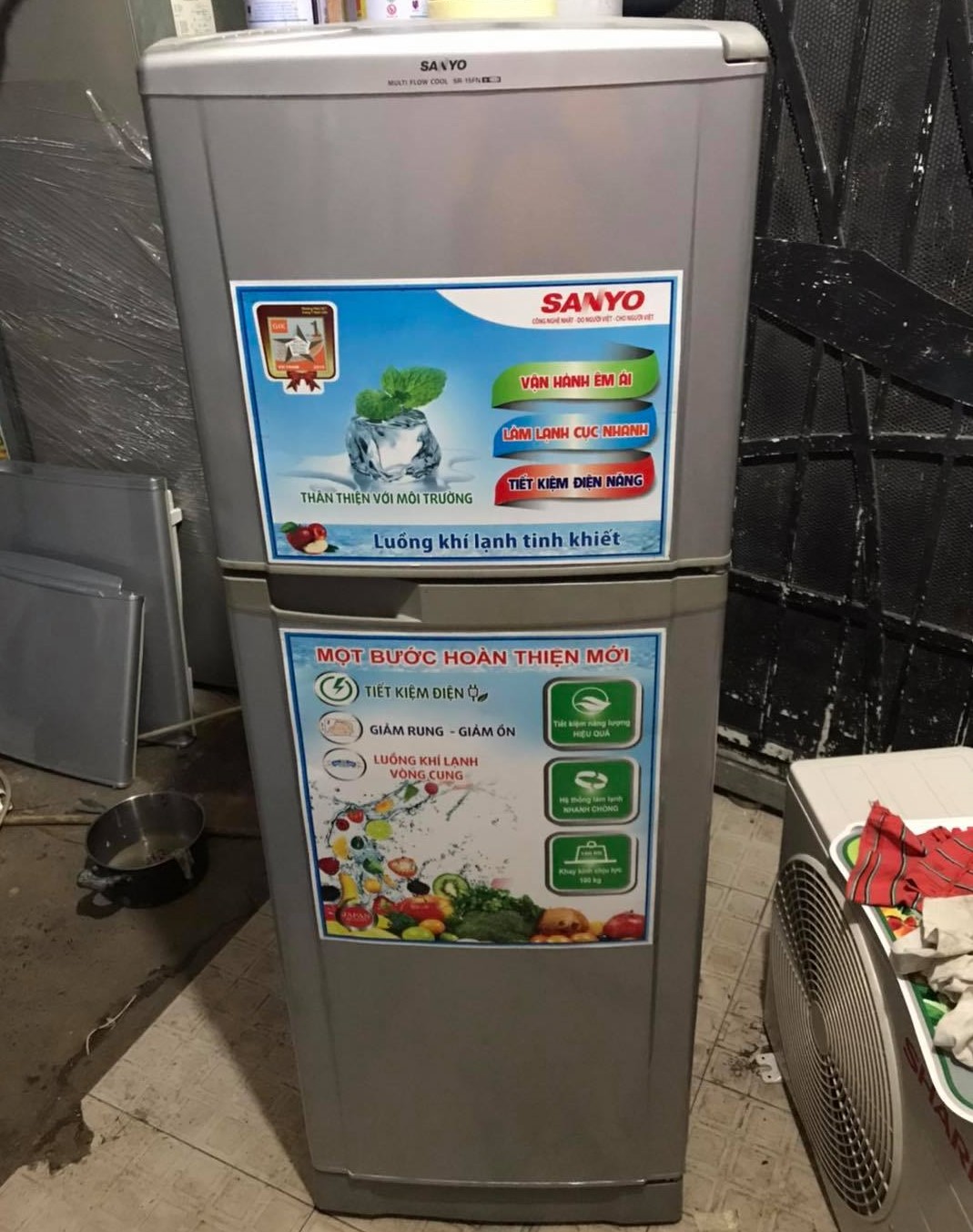 Tủ lạnh Sanyo 150l